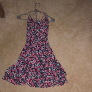 Floral girls sun dress